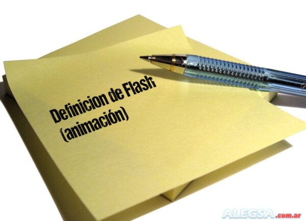 Definición de Flash (animación)