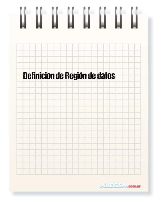 Definición de Región de datos