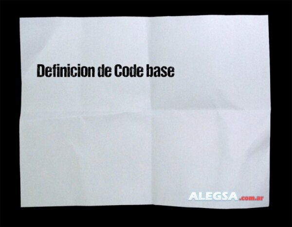 Definición de Code base