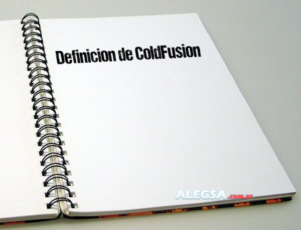 Definición de ColdFusion