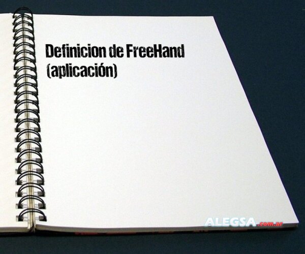 Definición de FreeHand (aplicación)