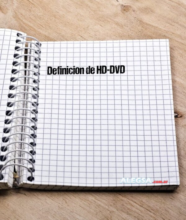 Definición de HD-DVD