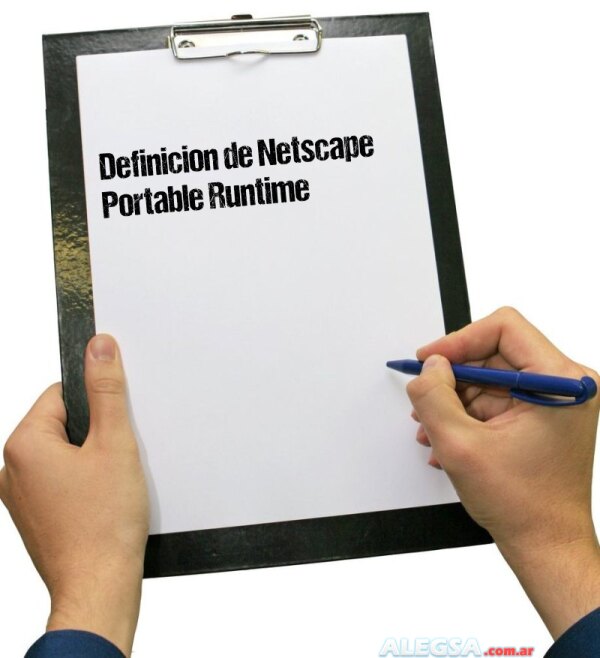 Definición de Netscape Portable Runtime