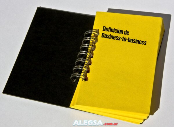 Definición de Business-to-business