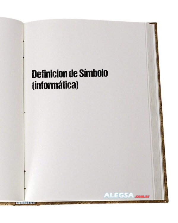 Definición de Símbolo (informática)