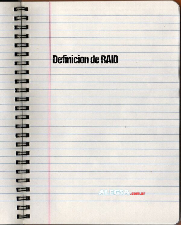 Definición de RAID