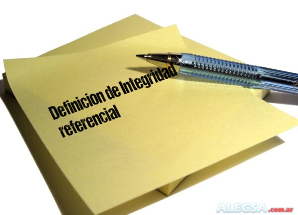 Definición de Integridad referencial