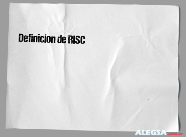 Definición de RISC