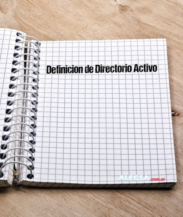 Definición de Directorio Activo