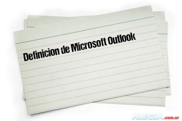 Definición de Microsoft Outlook