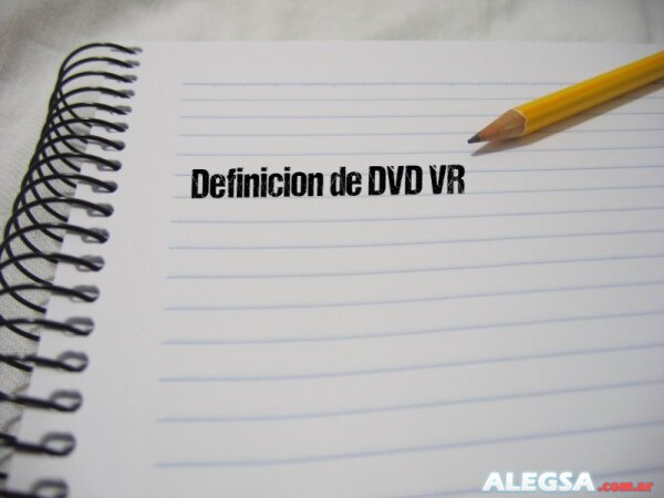 Definición de DVD VR