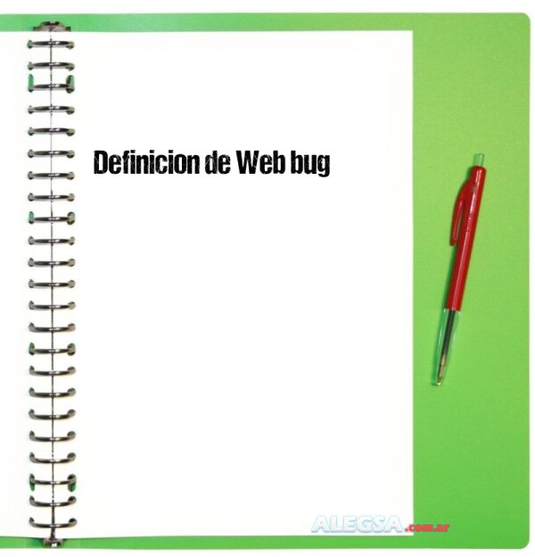 Definición de Web bug