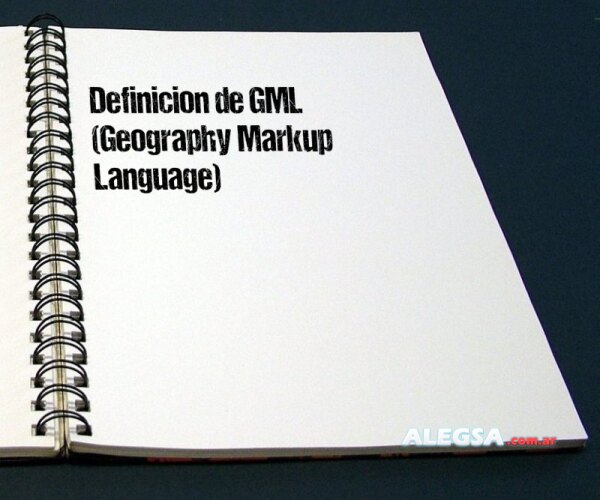 Definición de GML (Geography Markup Language)