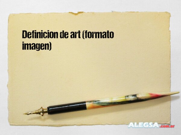 Definición de art (formato imagen)