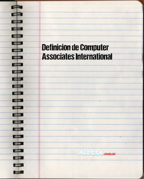 Definición de Computer Associates International