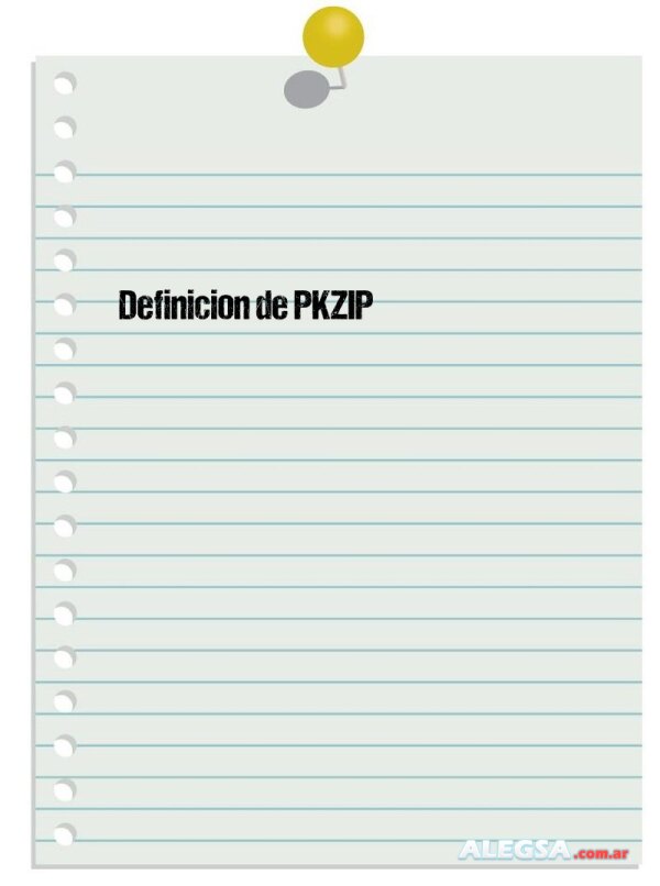 Definición de PKZIP