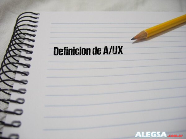 Definición de A/UX