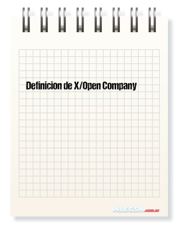 Definición de X/Open Company