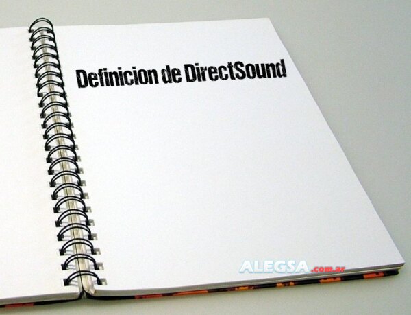 Definición de DirectSound