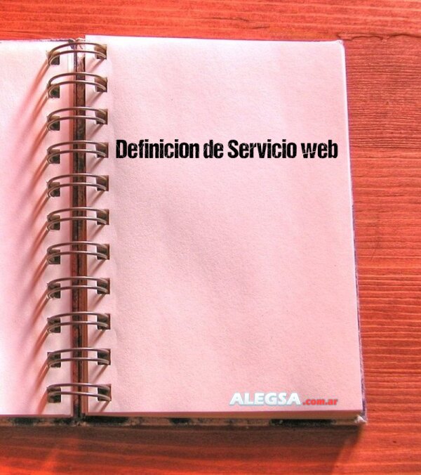 Definición de Servicio web