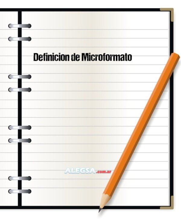 Definición de Microformato