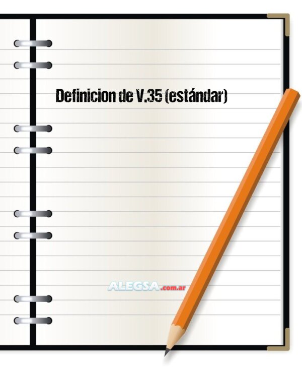 Definición de V.35 (estándar)