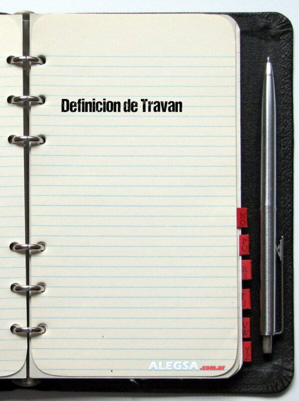 Definición de Travan