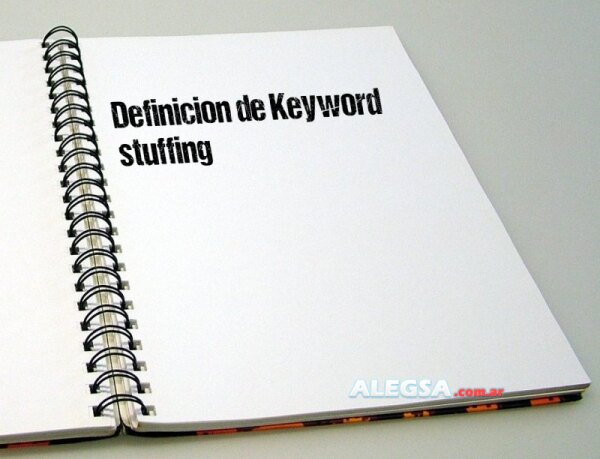 Definición de Keyword stuffing