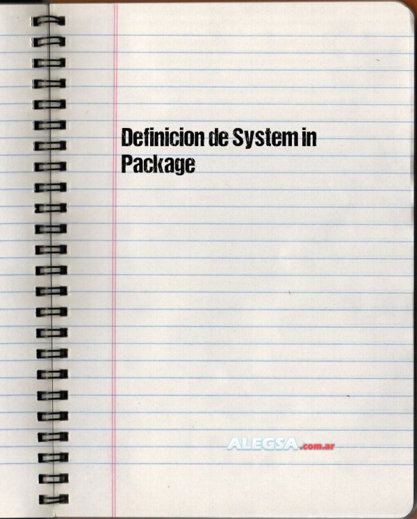 Definición de System in Package