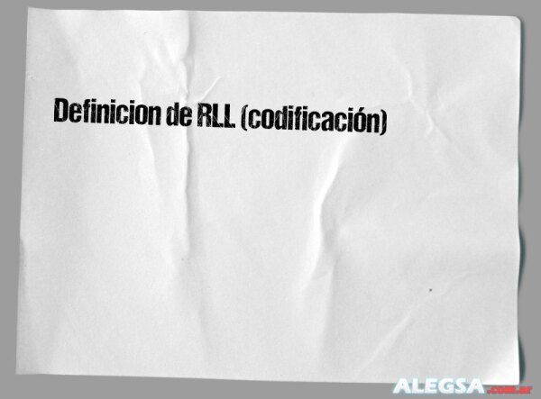 Definición de RLL (codificación)