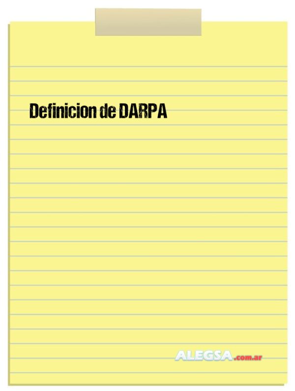 Definición de DARPA