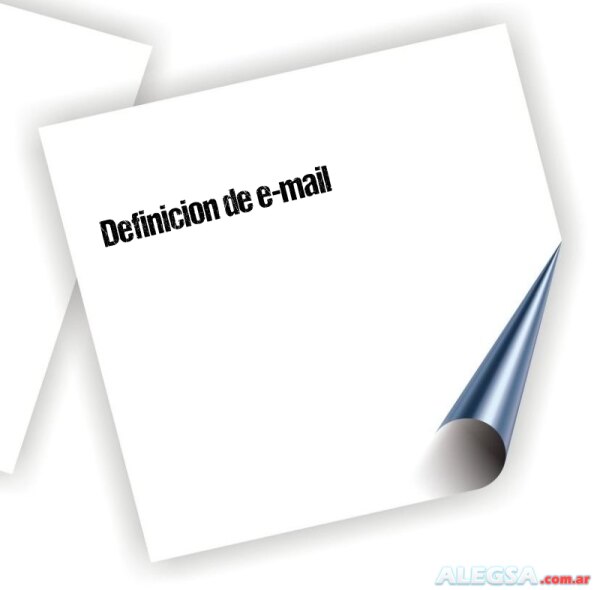 Definición de e-mail
