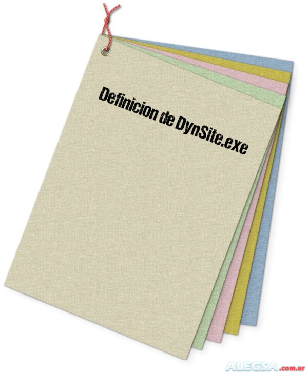 Definición de DynSite.exe