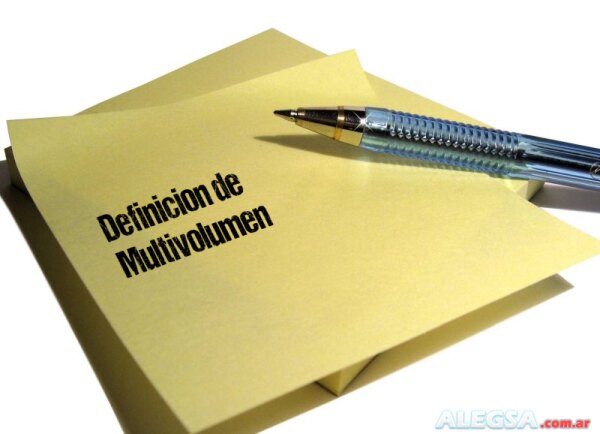 Definición de Multivolumen