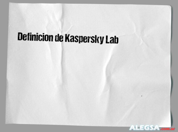 Definición de Kaspersky Lab