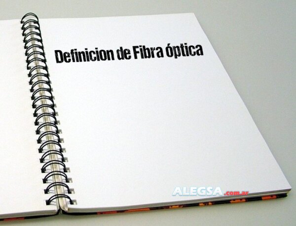 Definición de Fibra óptica