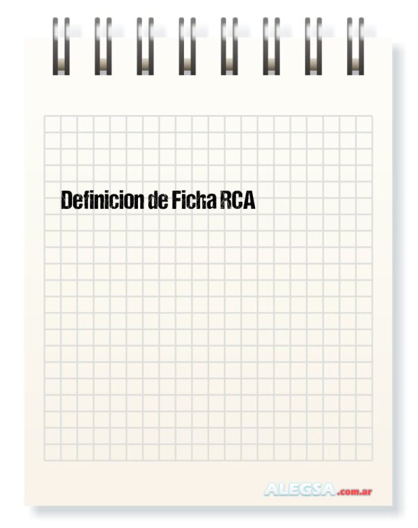 Definición de Ficha RCA