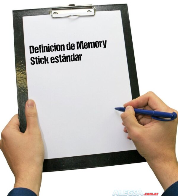 Definición de Memory Stick estándar