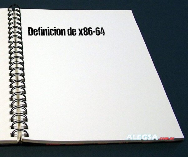 Definición de x86-64