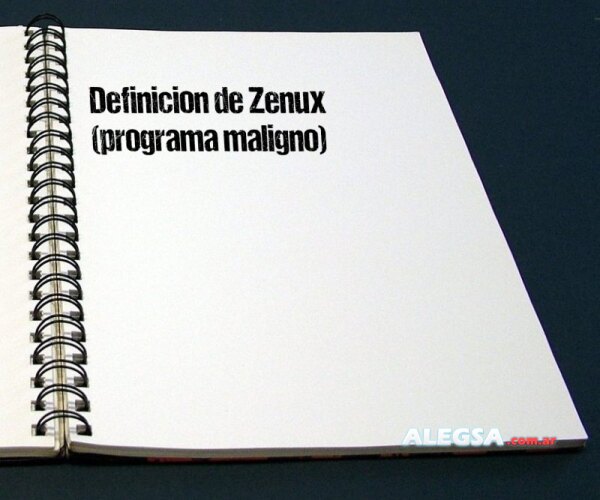 Definición de Zenux (programa maligno)