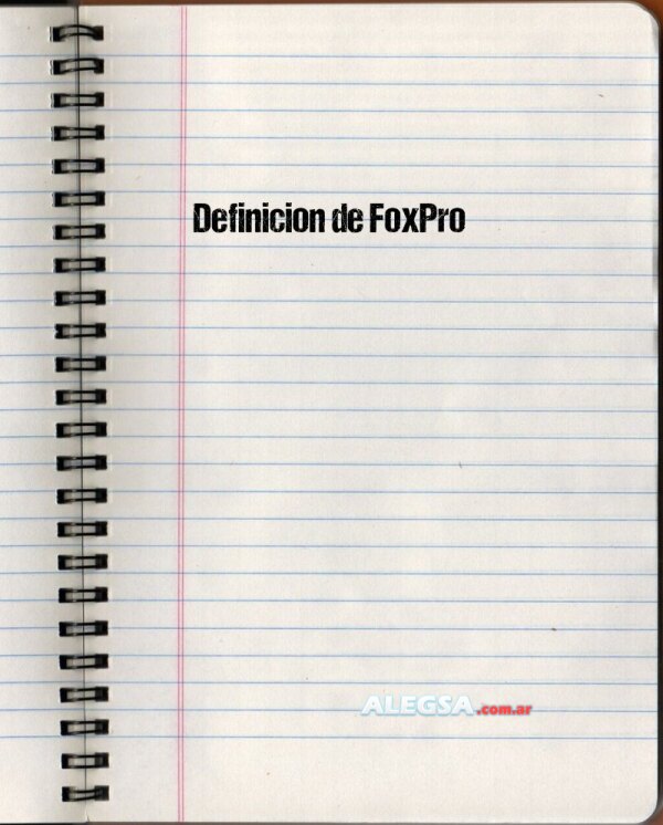 Definición de FoxPro