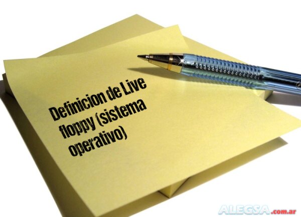 Definición de Live floppy (sistema operativo)