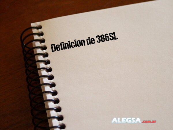 Definición de 386SL