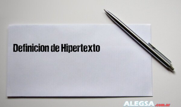 Definición de Hipertexto