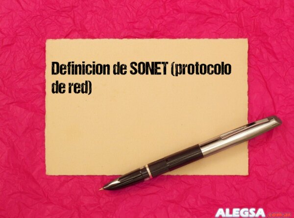Definición de SONET (protocolo de red)