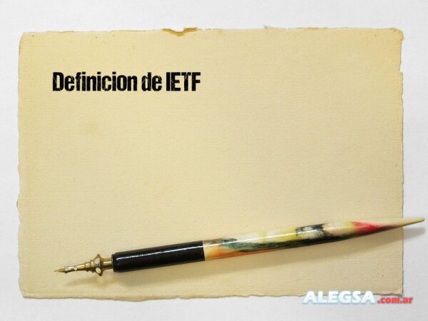 Definición de IETF