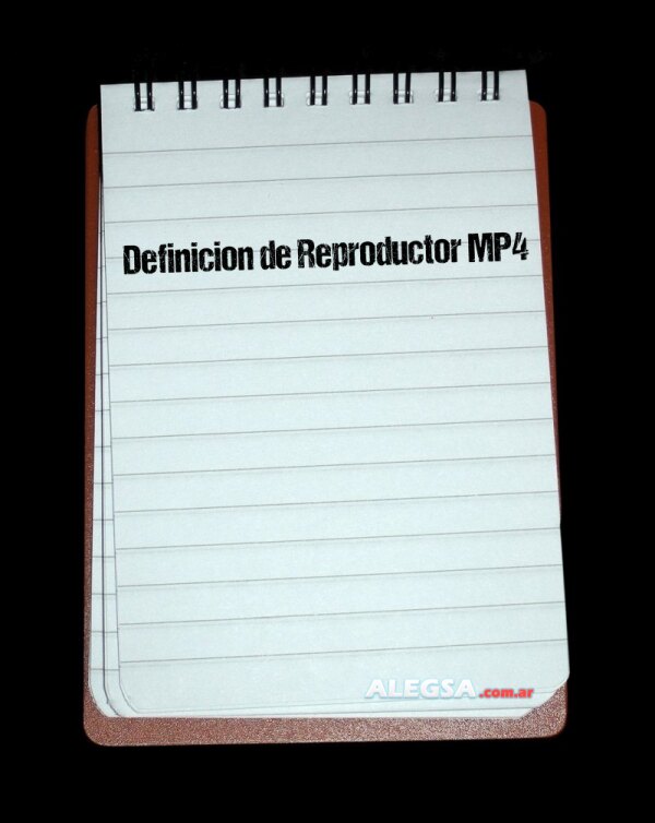 Definición de Reproductor MP4