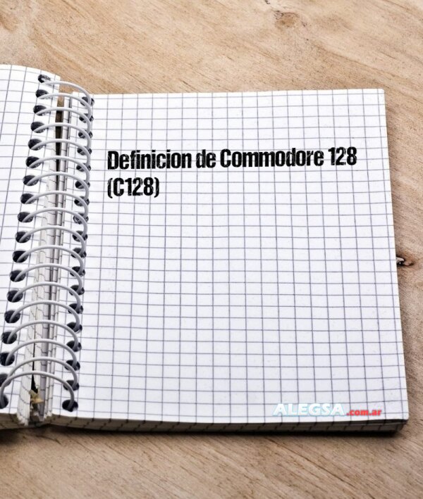 Definición de Commodore 128 (C128)