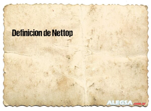 Definición de Nettop