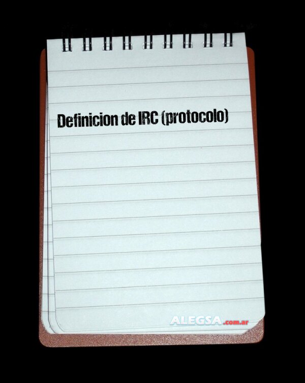 Definición de IRC (protocolo)